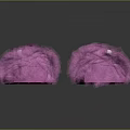 Adorable Pink Furry Slippers With Bow Decoration And Fluffy Soft Texture